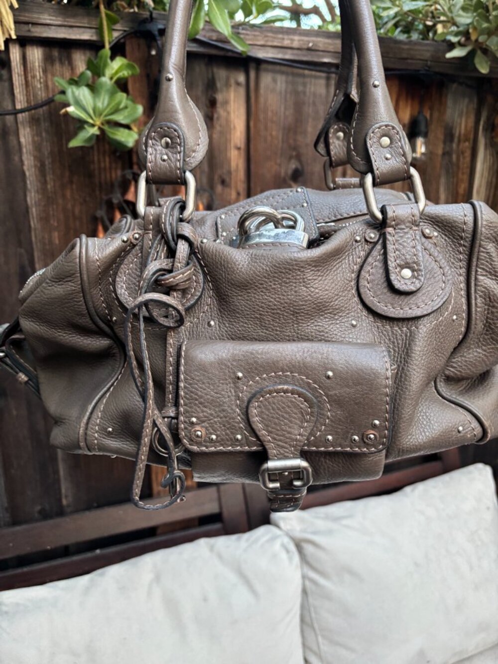 Chloé Front Pocket Paddington Satchel i